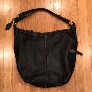 Roots Genuine Leather Hobo Bag